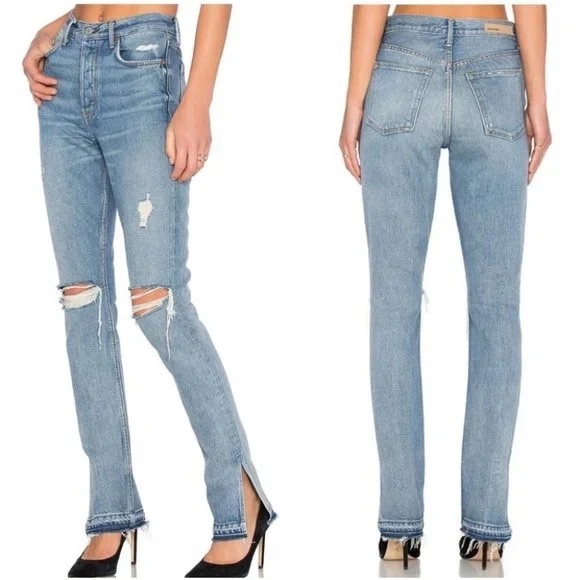 GRLFRND 
Natalia High-Rise Skinny Jeans in My Heart Belongs to Me - Picture 5 of 7